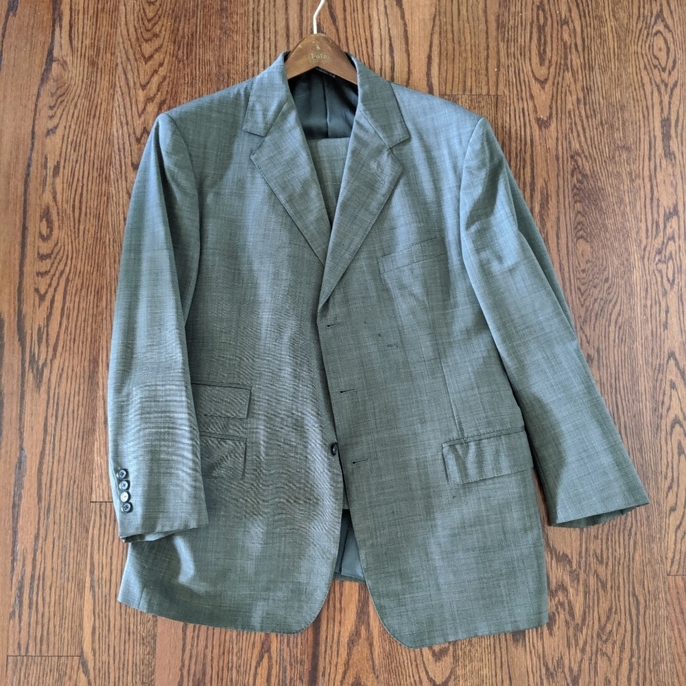 Mid Gray Polo RL Vintage Suit -- MiUSA 4 42R